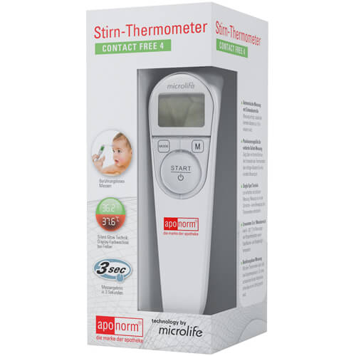 APONORM Fieberthermometer Stirn Contact-Free 4