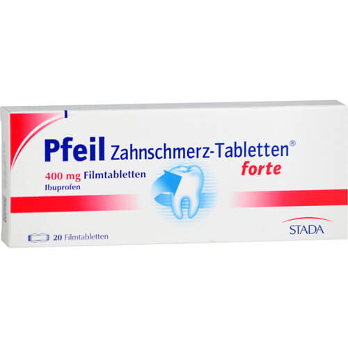 PFEIL Zahnschmerz-Tabletten forte Filmtabletten