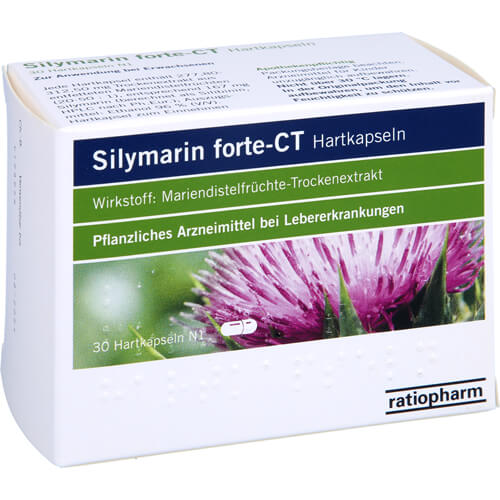 SILYMARIN forte-CT Hartkapseln