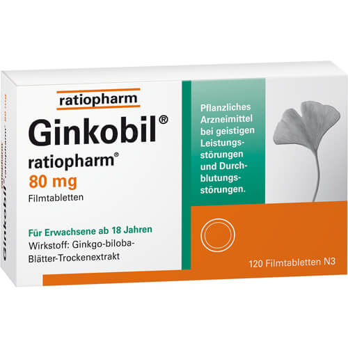 GINKOBIL-ratiopharm 80 mg Filmtabletten