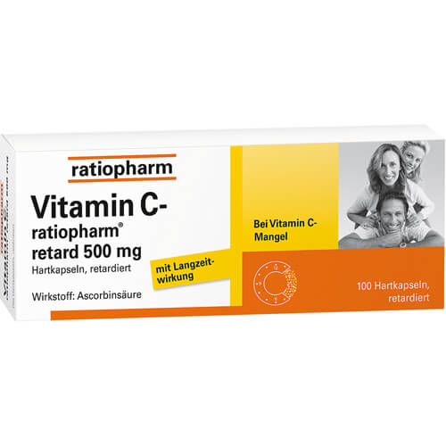 VITAMIN C-RATIOPHARM retard 500 mg Kapseln