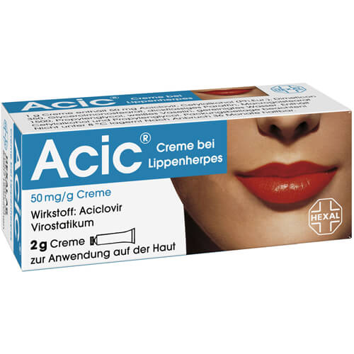 ACIC Creme bei Lippenherpes