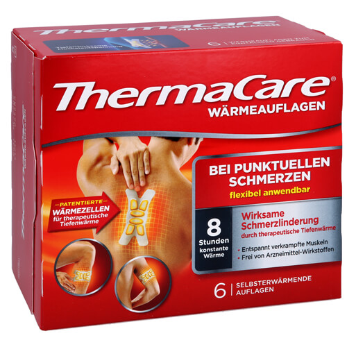 THERMACARE bei punktuellen Schmerzen Wärmeauflagen