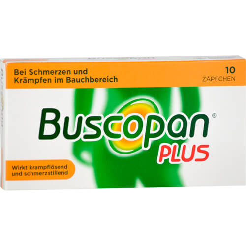 BUSCOPAN plus 10 mg/800 mg Suppositorien
