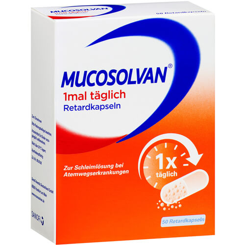 MUCOSOLVAN 1mal täglich Retardkapseln