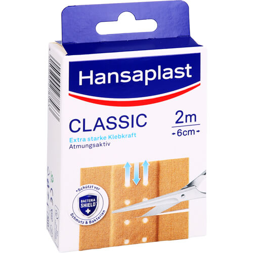 HANSAPLAST Classic Pflaster 6 cmx2 m