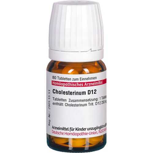 CHOLESTERINUM D 12 Tabletten