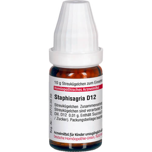 STAPHISAGRIA D 12 Globuli