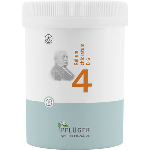BIOCHEMIE Pflüger 4 Kalium chloratum D 6 Tabletten