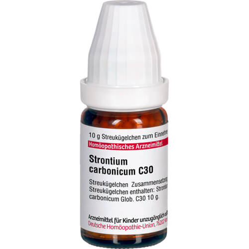 STRONTIUM CARBONICUM C 30 Globuli