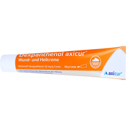 DEXPANTHENOL axicur Wund- und Heilcreme 50 mg/g